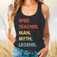 Sped Teacher Man Myth Legend Flowy Tank, gift for family, gift for coworker