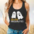 Spooky Ghost Inequalities Halloween Math Teacher Flowy Tank, gift for family, gift for coworker