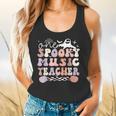 Spooky Music Teacher Halloween Music Teaching Men Women Flowy Tank, gift for family, gift for coworker Spooky Music Teacher Halloween Music Teaching Men Women Flowy Tank, gift for family, gift for coworker