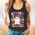 Spooky Teacher Ghost Pencil Teach Halloween Teacher Flowy Tank, gift for family, gift for coworker Spooky Teacher Ghost Pencil Teach Halloween Teacher Flowy Tank, gift for family, gift for coworker