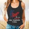 This Is My Super ESL Teacher Costume Lazy Halloween Flowy Tank, gift for family, gift for coworker