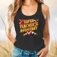 Super Teacher's Assistant Educational Superhero Flowy Tank, gift for family, gift for coworker Super Teacher's Assistant Educational Superhero Flowy Tank, gift for family, gift for coworker