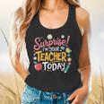 Surprise I'm Your Teacher Today Flowy Tank, gift for family, gift for coworker Surprise I'm Your Teacher Today Flowy Tank, gift for family, gift for coworker