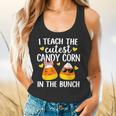 I Teach The Cutest Candy Corn In The Bunch Teacher Halloween Flowy Tank, gift for family, gift for coworker