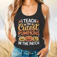 I Teach The Cutest Pumpkins Tshirt Halloween Teacher Flowy Tank, gift for family, gift for coworker I Teach The Cutest Pumpkins Tshirt Halloween Teacher Flowy Tank, gift for family, gift for coworker