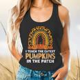 Teach Leopard Rainbow Cute Halloween Costume Teacher Women Flowy Tank, gift for family, gift for coworker Teach Leopard Rainbow Cute Halloween Costume Teacher Women Flowy Tank, gift for family, gift for coworker