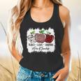 Teach Love Inspire Pre-k Teacher Apple Leopard Red Plain Flowy Tank, gift for family, gift for coworker