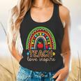 Teach Love Inspire Rainbow Leopard Cheetah Print Teacher Flowy Tank, gift for family, gift for coworker Teach Love Inspire Rainbow Leopard Cheetah Print Teacher Flowy Tank, gift for family, gift for coworker