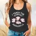 I Teach The Smartest Axolotls Cute Teacher Axolotl Flowy Tank, gift for family, gift for coworker I Teach The Smartest Axolotls Cute Teacher Axolotl Flowy Tank, gift for family, gift for coworker