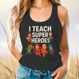 I Teach Super Heroes Teacher Flowy Tank, gift for family, gift for coworker I Teach Super Heroes Teacher Flowy Tank, gift for family, gift for coworker