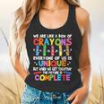 Teacher We Are Like a Box Of Crayons For Men Women Kids Flowy Tank, gift for family, gift for coworker Teacher We Are Like a Box Of Crayons For Men Women Kids Flowy Tank, gift for family, gift for coworker