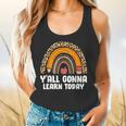 Teacher First Day Of School Y'All Gonna Learn Today Flowy Tank, gift for family, gift for coworker Teacher First Day Of School Y'All Gonna Learn Today Flowy Tank, gift for family, gift for coworker