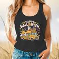 Teacher Halloween School Bus Driver Cute Ghost Witch Party Flowy Tank, gift for family, gift for coworker