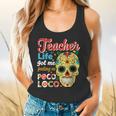 Teacher Life Got Me Feeling Un Poco Loco Flowy Tank, gift for family, gift for coworker Teacher Life Got Me Feeling Un Poco Loco Flowy Tank, gift for family, gift for coworker