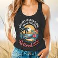Teacher Retirement Shirts 2026 Goodbye Lesson Hello Freedom Flowy Tank, gift for family, gift for coworker