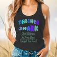 Teacher Shark Don't Stress Do Your Best Forget The Rest Flowy Tank, gift for family, gift for coworker