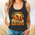 Teacher All Teachers Love Brains Halloween Party Flowy Tank, gift for family, gift for coworker