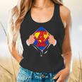 Teachers Are Superheroes 4th Grade Super Teacher Staff Men Women Flowy Tank, gift for family, gift for coworker
