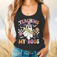 Teaching My Boos Ghost Teacher Cute Groovy Halloween Teacher Flowy Tank, gift for family, gift for coworker Teaching My Boos Ghost Teacher Cute Groovy Halloween Teacher Flowy Tank, gift for family, gift for coworker