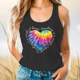 Teaching Is a Work Of Heart Tie Dye Hippie For Teacher For Men Women Girls Kids Flowy Tank, gift for family, gift for coworker