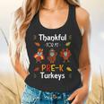 Thankful For My Prek Turkeys In Masks Thanksgiving Teacher For Men Women Flowy Tank, gift for family, gift for coworker
