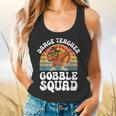Thanksgiving Dance Teacher Gobble Squad Turkey Flowy Tank, gift for family, gift for coworker