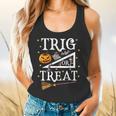 Trig Or Treat Shirt Halloween Math Teacher School College Men Women Kids Flowy Tank, gift for family, gift for coworker