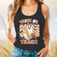 Vintage Teacher Shirt Women Trick Or Teach Halloween Flowy Tank, gift for family, gift for coworker Vintage Teacher Shirt Women Trick Or Teach Halloween Flowy Tank, gift for family, gift for coworker
