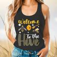 Welcome To The Hive Bee Teacher Back To School Flowy Tank, gift for family, gift for coworker Welcome To The Hive Bee Teacher Back To School Flowy Tank, gift for family, gift for coworker