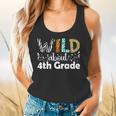 Wild About 4th Grade First Day Of School Teacher Student Flowy Tank, gift for family, gift for coworker Wild About 4th Grade First Day Of School Teacher Student Flowy Tank, gift for family, gift for coworker