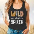Wild About Speech SLP Leopard Teacher Back To School Kids Flowy Tank, gift for family, gift for coworker Wild About Speech SLP Leopard Teacher Back To School Kids Flowy Tank, gift for family, gift for coworker