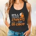 Will Trade Students For Candy Halloween Costume Teacher Flowy Tank, gift for family, gift for coworker