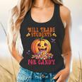 Will Trade Students For Candy Teacher Cute Halloween Pumpkin Flowy Tank, gift for family, gift for coworker