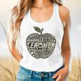 Apple Camoflauge Clothing Camo Student Teacher Cute School Flowy Tank, gift for family, gift for coworker
