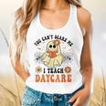 You Can't Scare Me I Teach Daycare Teacher Halloween Ghost Flowy Tank, gift for family, gift for coworker You Can't Scare Me I Teach Daycare Teacher Halloween Ghost Flowy Tank, gift for family, gift for coworker