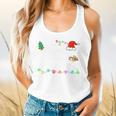 Is It Christmas Break Yet Teacher Xmas Light Santa Hat Flowy Tank, gift for family, gift for coworker Is It Christmas Break Yet Teacher Xmas Light Santa Hat Flowy Tank, gift for family, gift for coworker