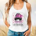 CTE Teacher In October We Wear Pink Breast Cancer Awareness Flowy Tank, gift for family, gift for coworker