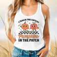 Groovy I Teach The Cutest Pumpkins In The Patch For Teacher Flowy Tank, gift for family, gift for coworker Groovy I Teach The Cutest Pumpkins In The Patch For Teacher Flowy Tank, gift for family, gift for coworker