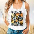 Growth Not Perfection Abstract Florals SPED Teacher Flowy Tank, gift for family, gift for coworker Growth Not Perfection Abstract Florals SPED Teacher Flowy Tank, gift for family, gift for coworker