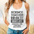Halloween Science Teacher Prisoner Costume Flowy Tank, gift for family, gift for coworker