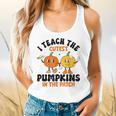 Halloween Teacher I Teach The Cutest Pumpkins In The Patch Flowy Tank, gift for family, gift for coworker