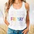 Happy Fri Yay Teacher Friday Saying Flowy Tank, gift for family, gift for coworker Happy Fri Yay Teacher Friday Saying Flowy Tank, gift for family, gift for coworker