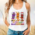 Happy Hallothanksmas Halloween Thanksgiving Pencils Teachers Flowy Tank, gift for family, gift for coworker