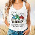 It's Fine We'Re Fine Gnome Pre-K Teacher Christmas Light For Men Women Flowy Tank, gift for family, gift for coworker