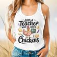 Just a Teacher Who Loves Chickens Chicken Farm Animal Lover Flowy Tank, gift for family, gift for coworker Just a Teacher Who Loves Chickens Chicken Farm Animal Lover Flowy Tank, gift for family, gift for coworker