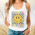 Kindergarten Squad Smile Face Teachers Kids Back To School Flowy Tank, gift for family, gift for coworker