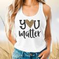 You Matter Leopard Print Teacher Kind Counselor Kindness Flowy Tank, gift for family, gift for coworker You Matter Leopard Print Teacher Kind Counselor Kindness Flowy Tank, gift for family, gift for coworker