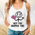Nerdy Hey You Dropped This Brain Math Teacher Flowy Tank, gift for family, gift for coworker
