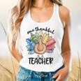 One Thankful Teacher Turkey Pencil Thanksgiving Teachers Flowy Tank, gift for family, gift for coworker One Thankful Teacher Turkey Pencil Thanksgiving Teachers Flowy Tank, gift for family, gift for coworker