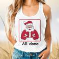 Retro All Done Christmas Special Ed Teacher Team Santa Women Flowy Tank, gift for family, gift for coworker
